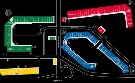 gilroy premium outlets map.